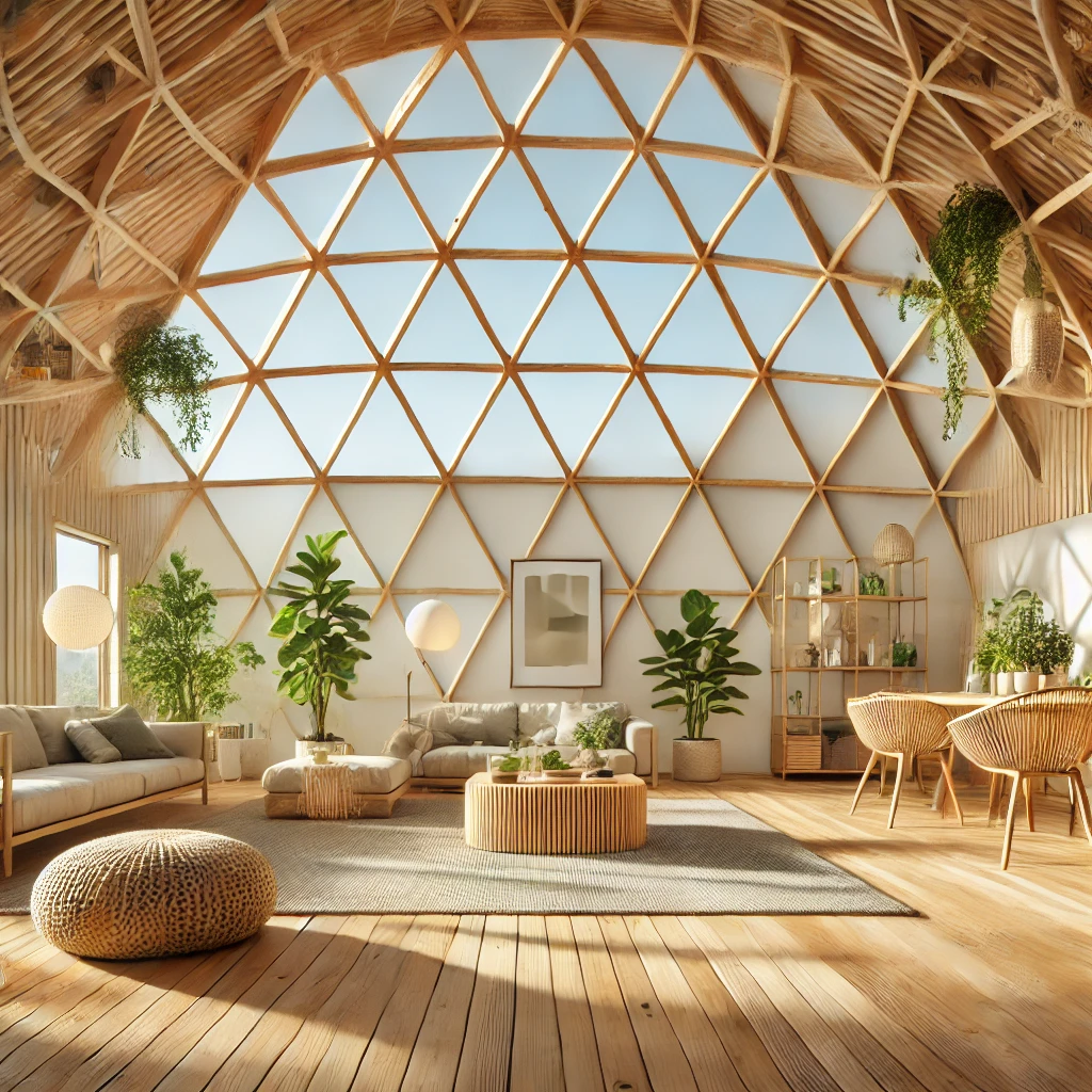 Geodesic Dome House Interior