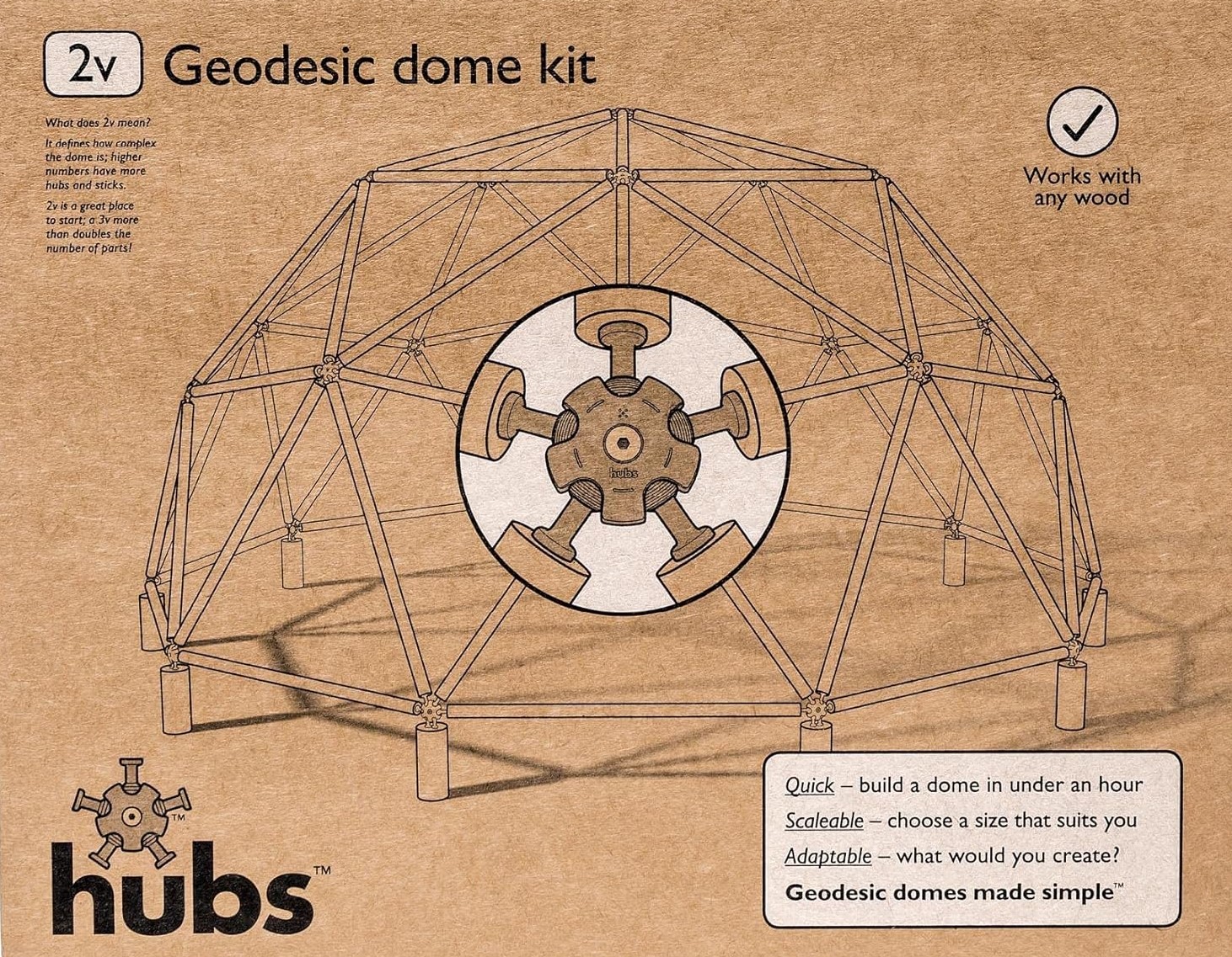 high-quality geodesic dome kit