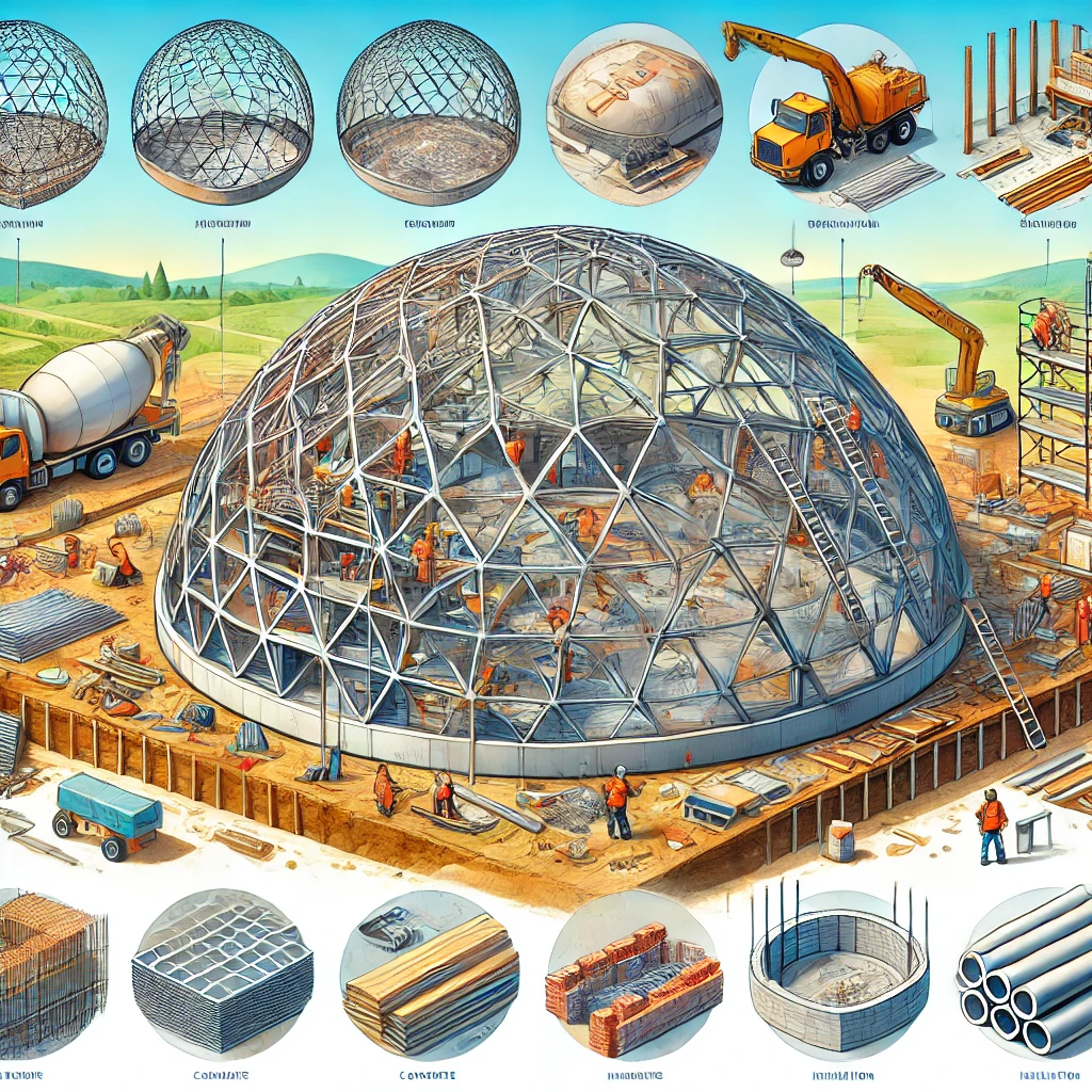 What is the Construction Process of a Dome